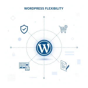 WordPress საიტის დამზადება - მოქნილი და SEO-მეგობრული პლატფორმა.